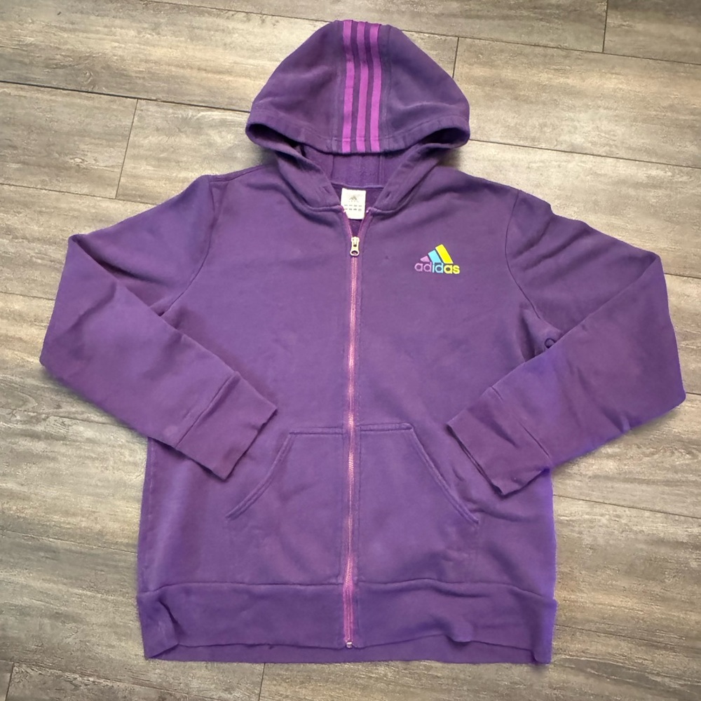 Adidas Women’s Vibrant Purple Hoodie